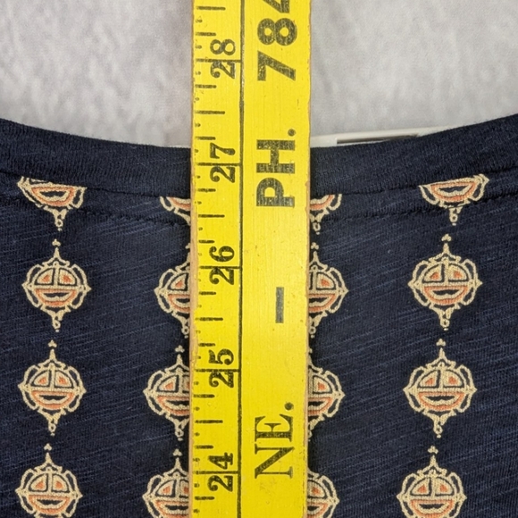 Lucky Brand 3X Boho Tshirt Blouse - Picture 8 of 9